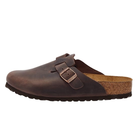 Birkenstock Boston Oiled Nubuck Leather Unisex Clogs - Image 5