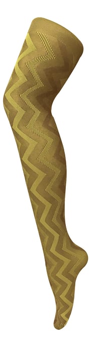 Sock Snob - Färgade 80 denier ogenomskinliga mode-strumpbyxor för damer - Weave - Image 1