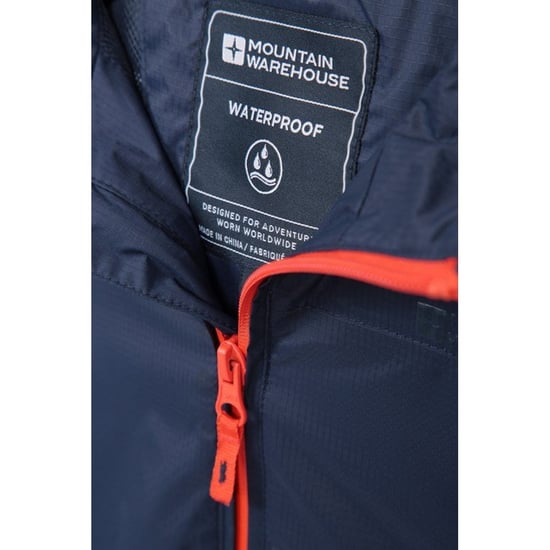 Mountain Warehouse Childrens/Kids Torrent Taped Seam Waterproof Jacket (Blue)
