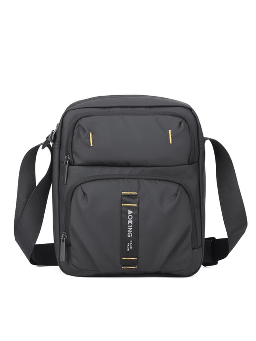 Aoking Shoulder Bag Unisex BLACK - Image 1