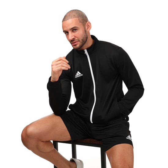 Men's adidas Entrada 22 Track Top in Black - Image 4