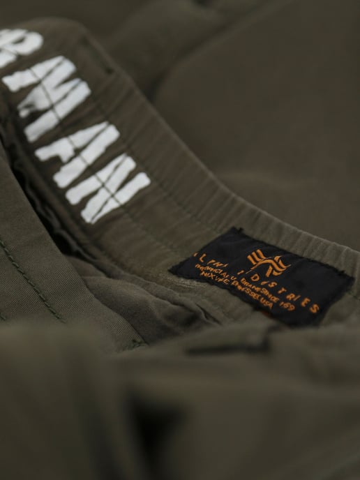 Men's Alpha industries Airman Cargo Pants in Green - Image 6