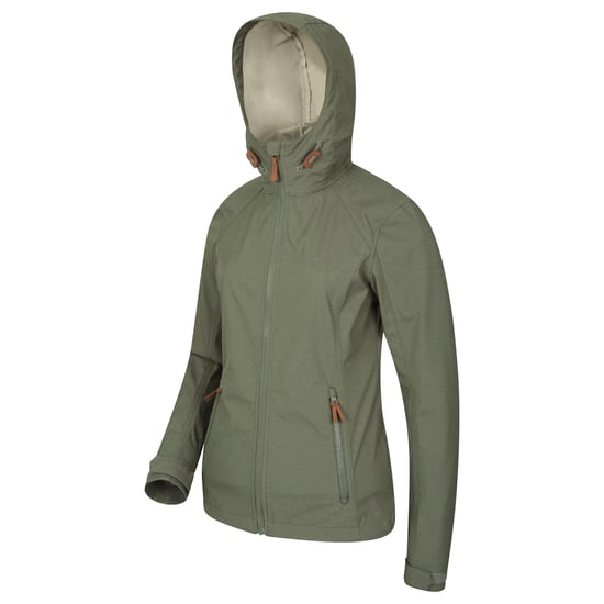 Mountain Warehouse Dam/Ladies Iona Soft Shell Jacka (Khaki) - Image 6