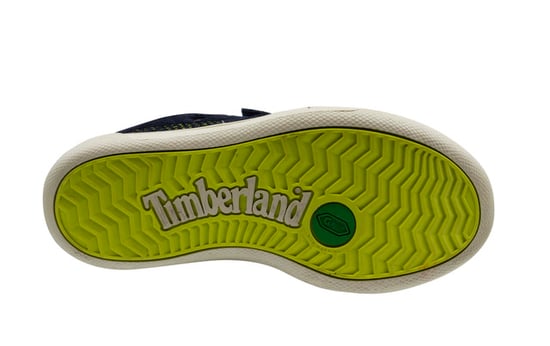 Timberland Littleton Ox Blue Suede Hook And Loop Toddlers Trainers A15RE