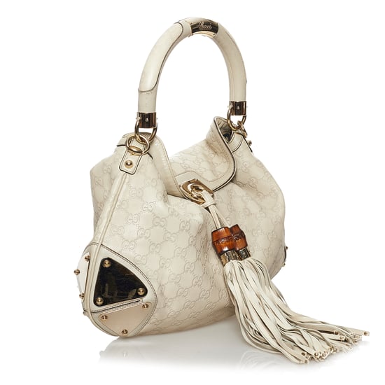 Vintage Gucci Guccissima Bamboo Indy Brown - Image 2