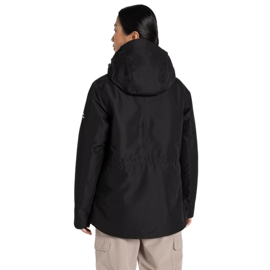 Craghoppers Womens/Ladies Sally CO2 Renu Technology Waterproof Jacket (Black) - Image 2
