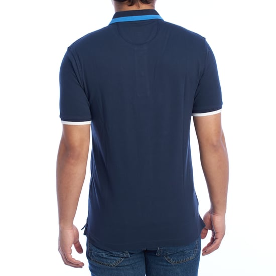 YMP006-PK001 Men's Slim Fit Short Sleeve Polo Shirt - Image 3