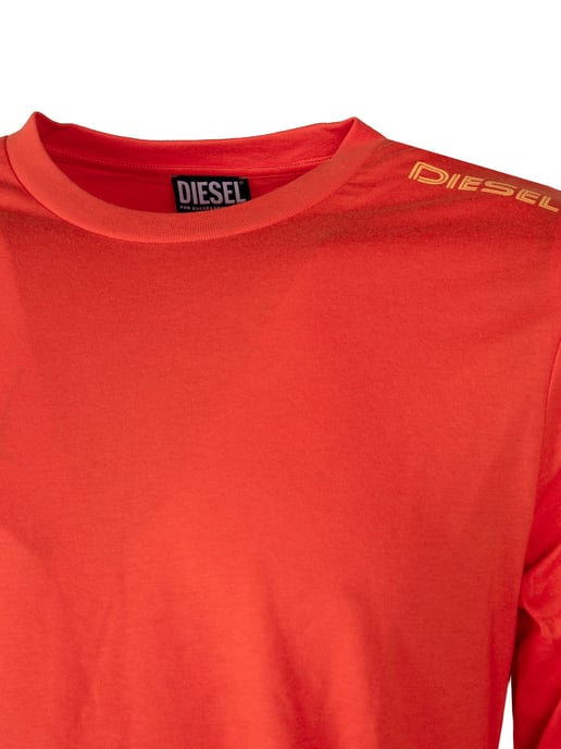 Diesel Longsleeve Just Men's Orange - Image 4