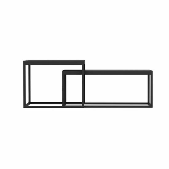 HOMEMANIA Leka Coffee Table, in Black