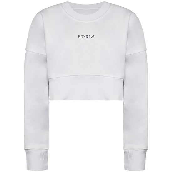 BoxRaw Johnson Womens Wit Cropped Sweatshirt - Image 1