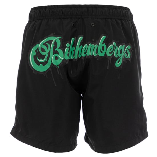 Bikkembergs  Zwemshorts Bubble Graffiti    Zwart - Image 2