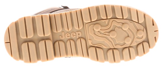 Jeep Boys Walking Boots Junior Combat hi Lace Up brown