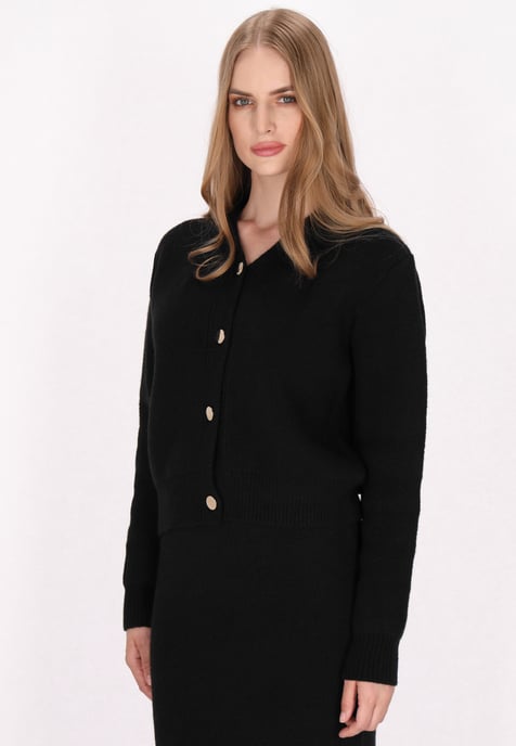 Dreimaster Vest Dames zwart - Image 3
