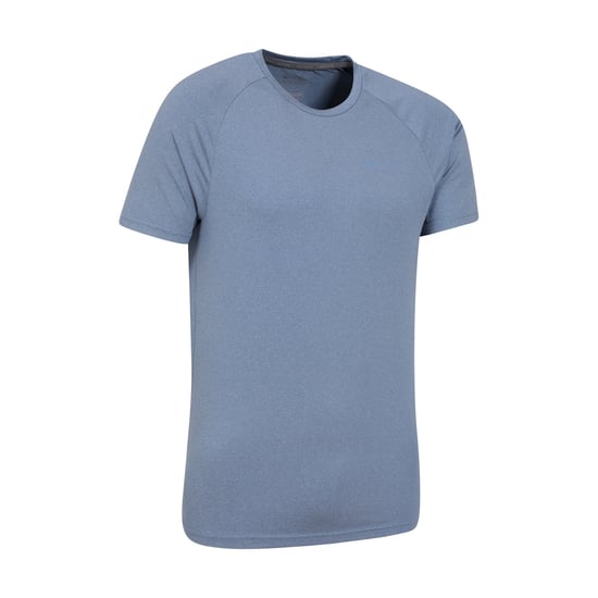 Mountain Warehouse Mens Agra Melange T-Shirt (Dark Blue) - Image 2