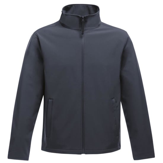 Regatta Standout Mens Ablaze Printable Soft Shell Jacket (Navy/Navy)