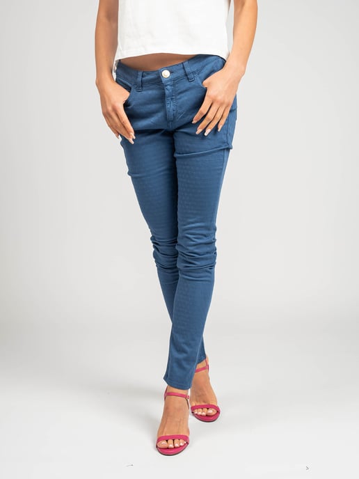 Trussardi Jeans Byxor Dam Blå - Image 3