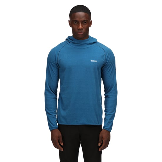 Regatta Mens Montes Lightweight Hoodie (Imperial Blue/Moonlight Denim) - Image 4