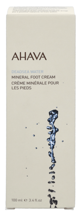 Ahava Deadsea Water Mineral Foot Cream 100ml. - Image 2