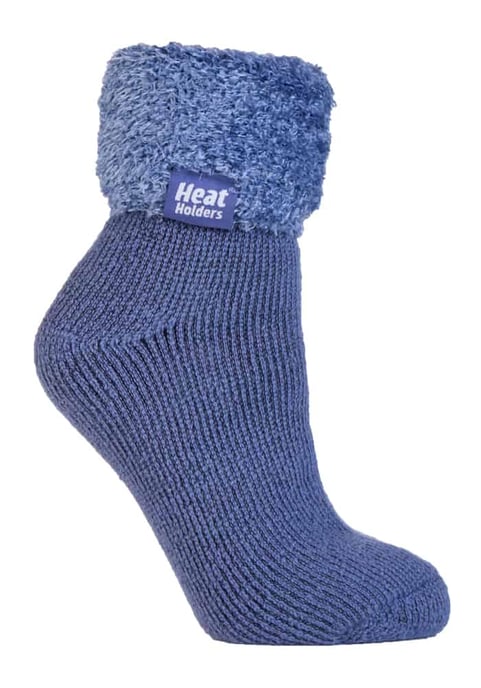 Dam Non-Slip Thermiska Låga Ankeltofflor med Grip för Sängen - Image 1
