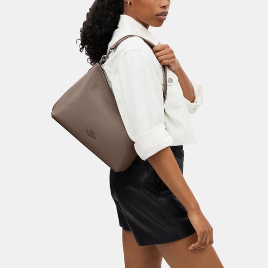 Laurel Shoulder Bag in Lux Pebble Leather