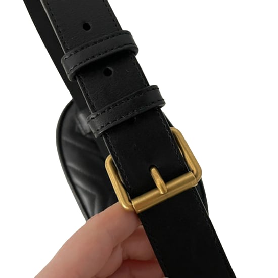 Gucci Matelasse GG Marmont Belt Bag in Black Leather - Image 5