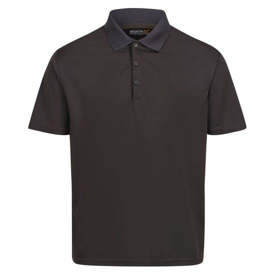 Regatta Mens Pro Moisture Wicking Polo Shirt (Seal Grey)