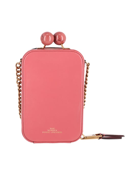 Marc Jacobs The Vanity Korsväska i Rosa Läder - Image 1