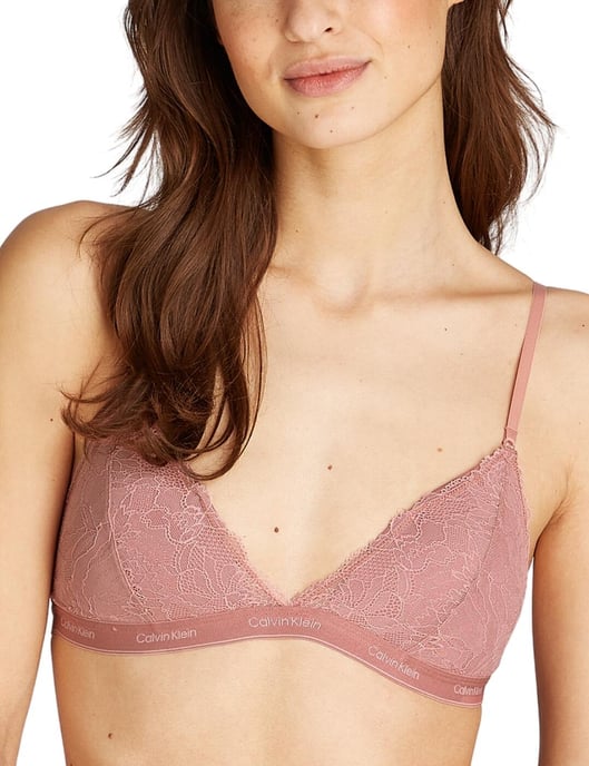 Calvin Klein Modern Lace Lined Triangle Bra