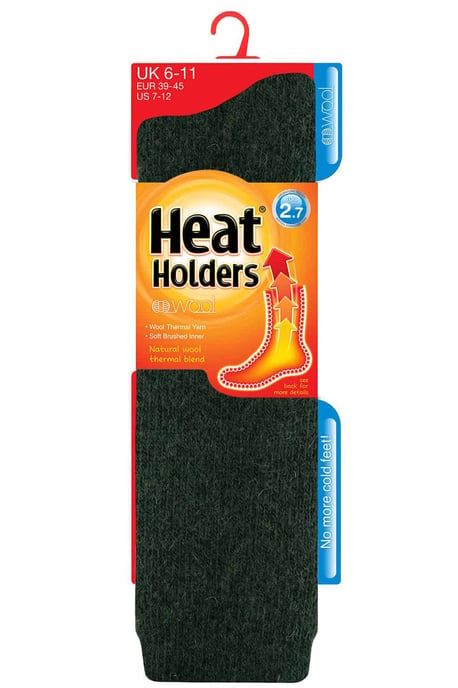 Herr Extra Lång Heavy 2.7 TOG Knähög Thermal Wool Rich Strumpor - Image 2