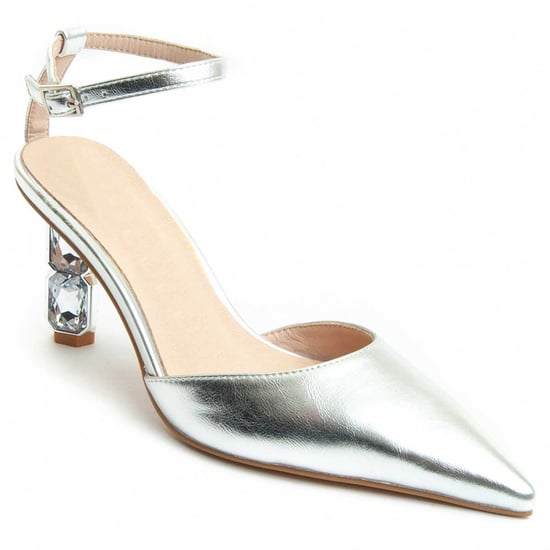 Montevita Heel Shoe Festshoe10 In Silver - Image 3