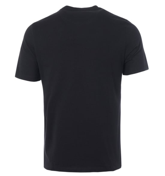 Lyle & Scott Reflective Detail T-shirt för herrar, svart - Image 2