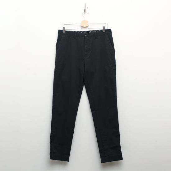 Men's Ted Baker Camburn Regular Fit Trousers in Navy - Image 1