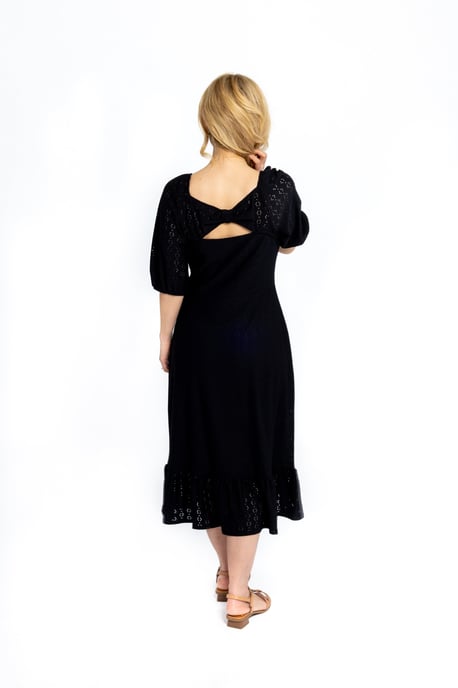 Belle Broderie Bow Back Dress