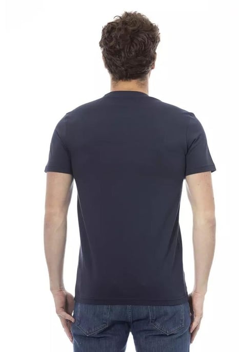 Baldinini Trend Men's Blue Cotton T-Shirt