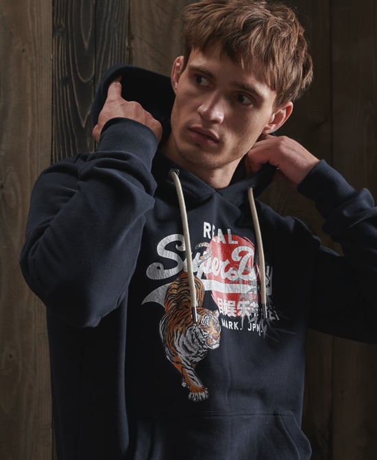 Superdry Vintage Logo Rising Sun Hoodie