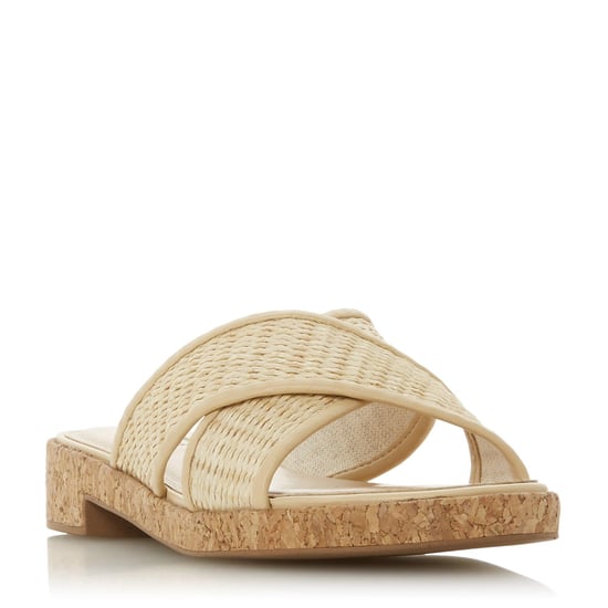 Dune Ladies LILIANNA Cross Strap Slider Sandals