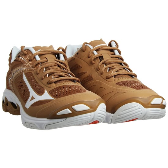 Mizuno Wave Lightning Z5 Mens Brown Volleyball Shoes - Image 1