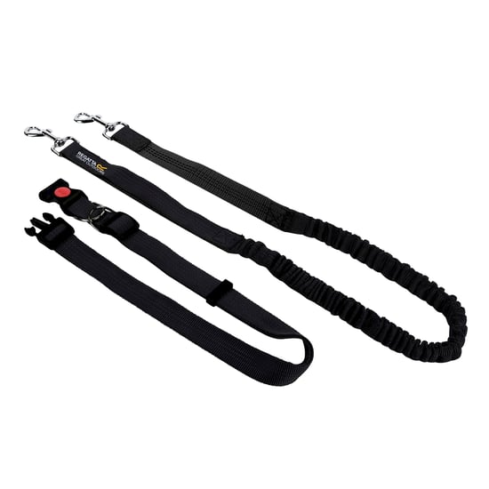 Regatta Hands Free Jogging hundkoppel (svart) - Image 1