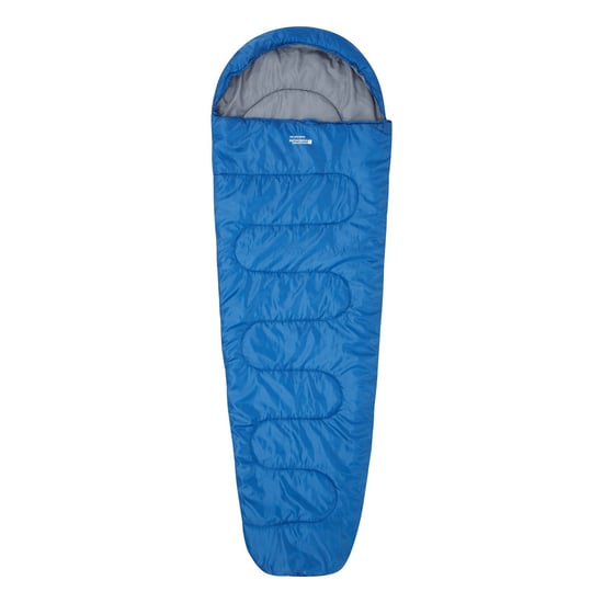 Mountain Warehouse Unisex Adult Basecamp 250 Summer Mummy Sleeping Bag (Blue)