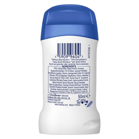 Dove Women Original Anti-Perspirant Deo Stick w/ 72H Sweat Protection 50ml, 6 Pk