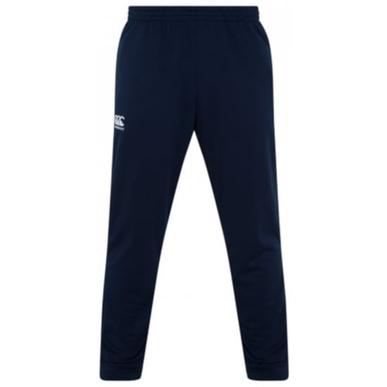 Canterbury Childrens/Kids Tapered Stretch Jogging Bottoms (Navy)