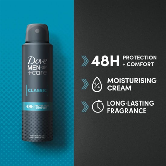 Men+Care Classic Antiperspirant 'Deo' 150ml, 6 Pack