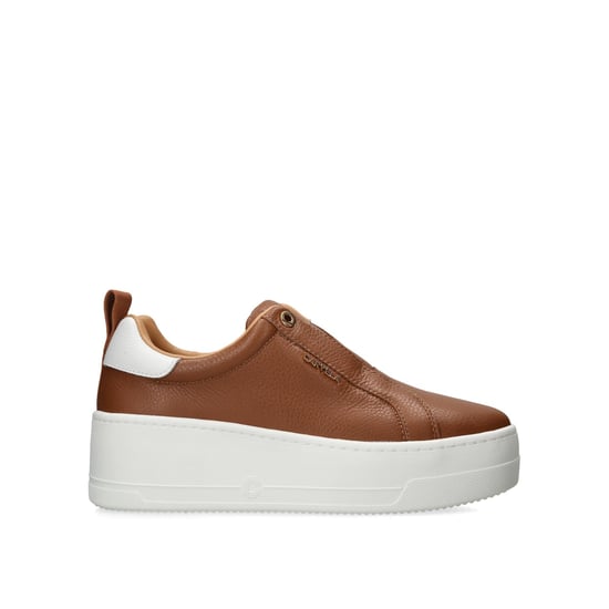 Carvela Leather Connected Laceless Sneakers