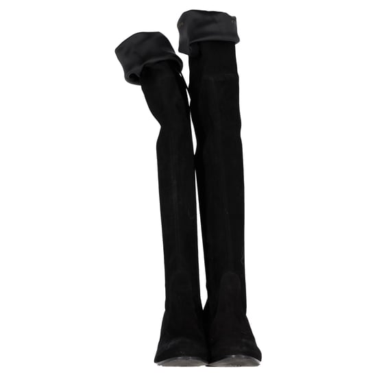 Stuart Weitzman Knee High Boots in Black Suede - Image 4