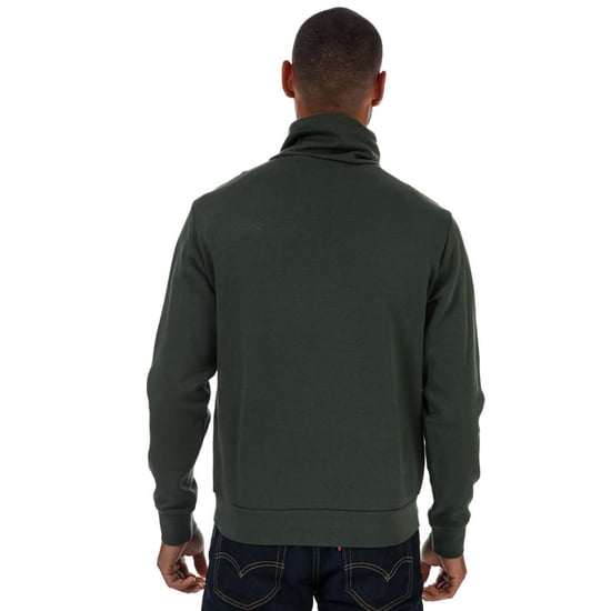 Men's Armani Exchange Graphic Logo Hoody in Green