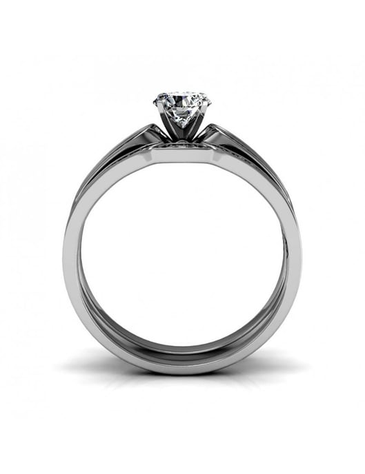 Kejsarinnans ring - silver och kristall - Image 5