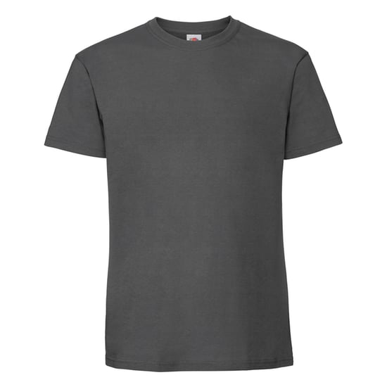 Fruit of the Loom Heren Iconic Premium Ringspun Katoen T-Shirt (Licht Grafiet) - Image 1