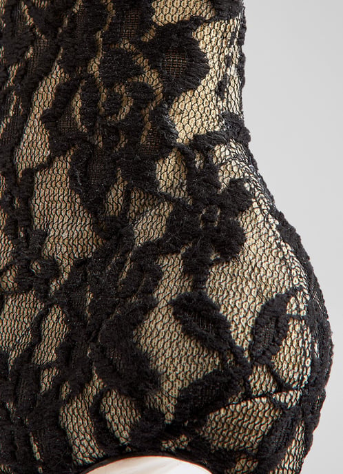 LK Bennett  Chloe Ankle Boots, Black Lace