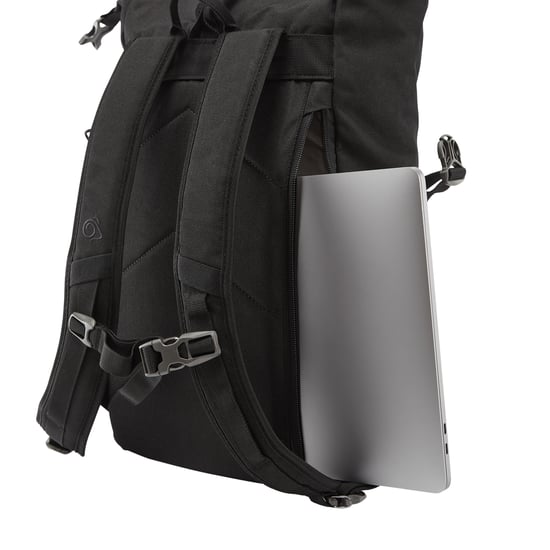 Craghoppers Kiwi Classic Roll Top Backpack (Black)