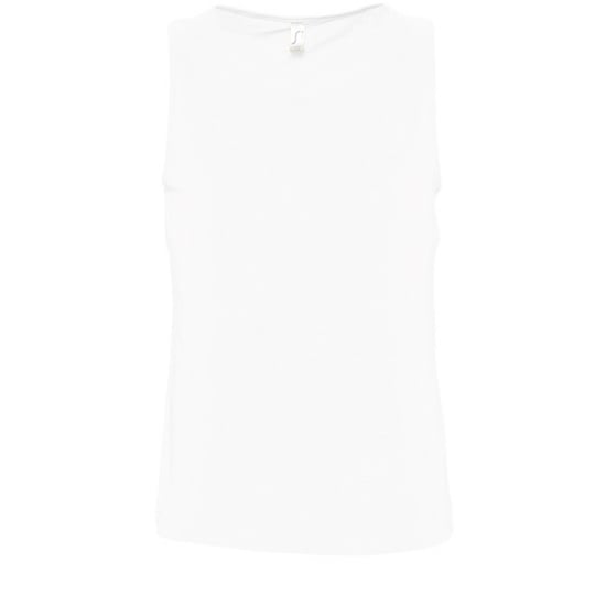 SOLS Heren Justin Mouwloze Tank / Vest Top (Wit) - Image 1